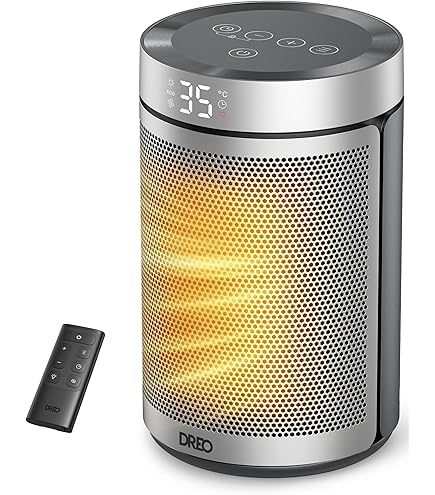 Amazon | DREO (ドレオ) セミラックヒーター 小型 【軽量コンパクト